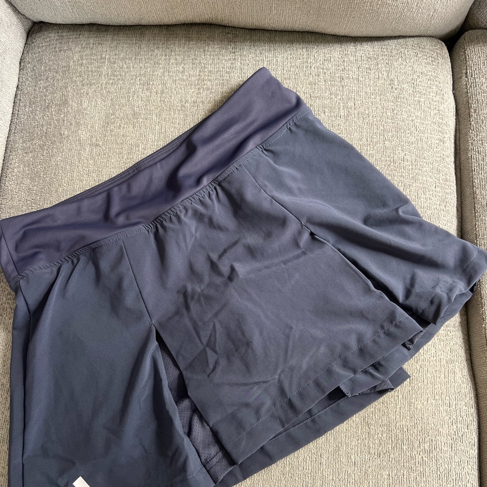Adidas Blue Skorts Athletic Performance